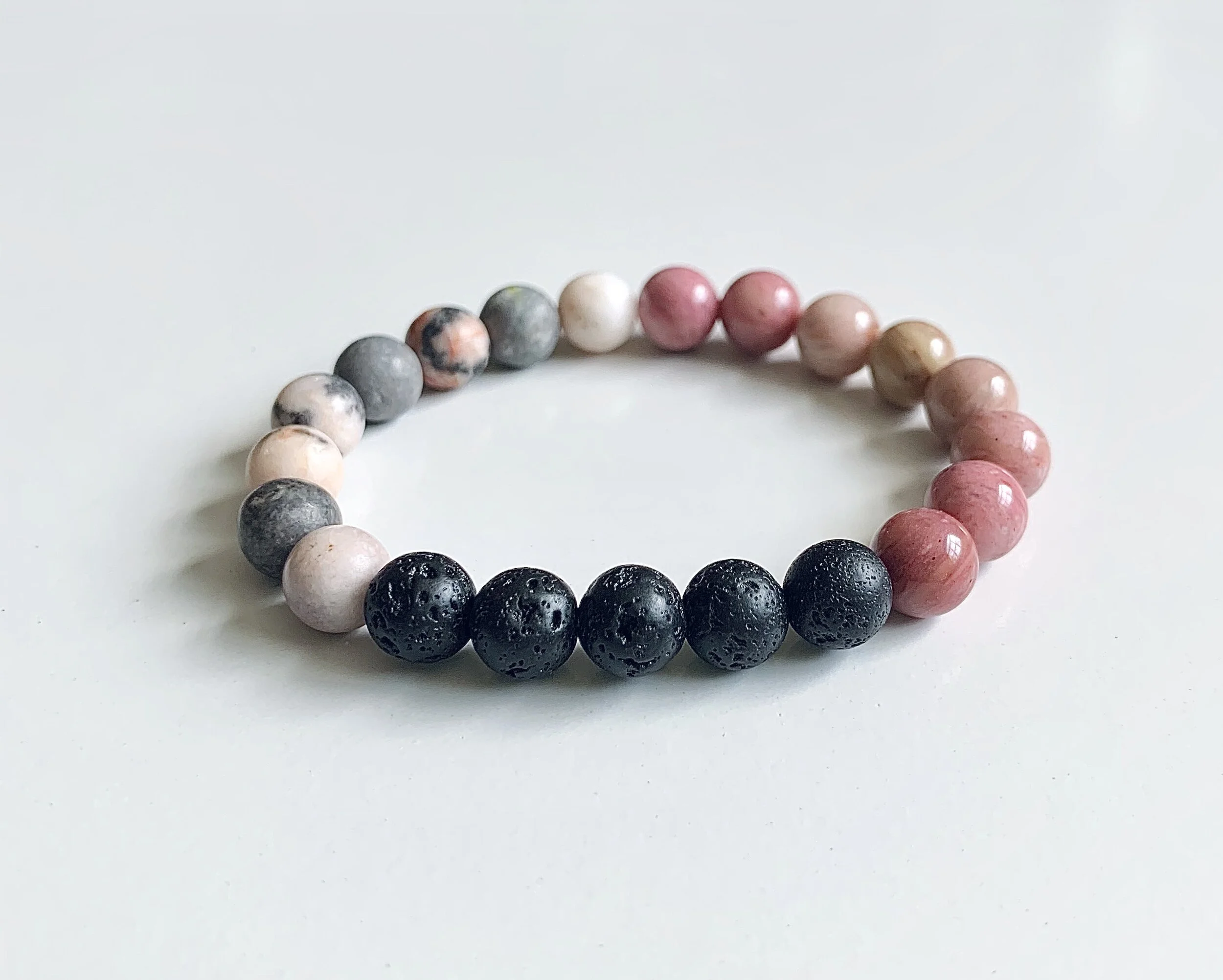 ピンクグレイニネススフィア♡ 木紋石No.2087 ピンクグレイニネス